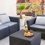 Skyview - Central, Cocooning Avec Terrasse Et Parking Apartmán