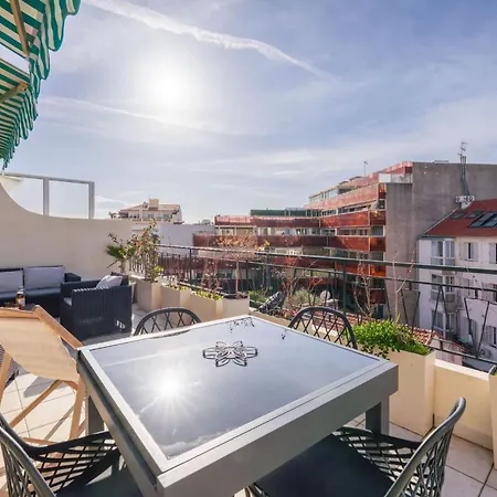 Skyview - Central, Cocooning Avec Terrasse Et Parking Apartamento *
