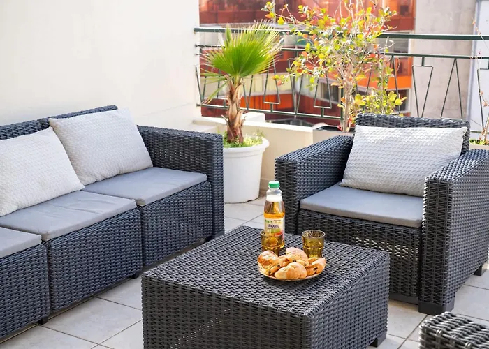 Skyview - Central, Cocooning Avec Terrasse Et Parking Apartamento